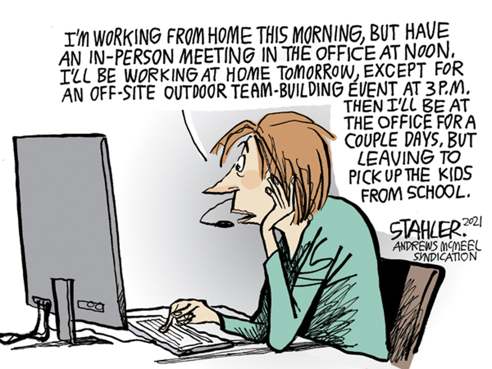 The latest editorial cartoon